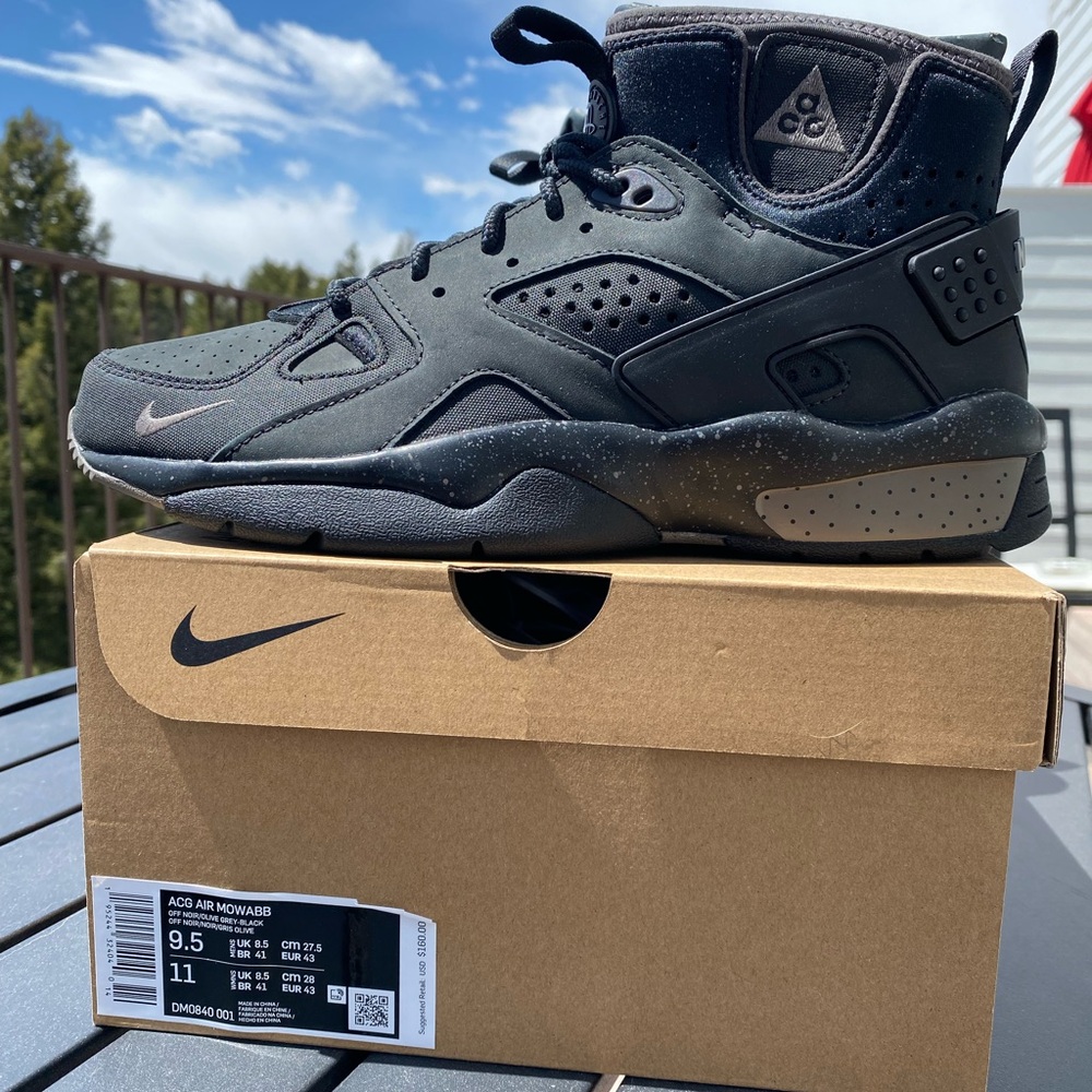 NIKE ACG Mowab OG 9.5m / 11 w (2021) Olive Grey BRAND NEW